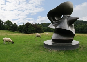 Henry Moore&#039;s &#039;Large Spindle Piece.&#039;