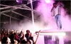 Kanye West performs at the Museum of Modern Art&#039;s Party in the Garden on Tuesday night.