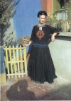 Frida Kahlo in Casa Azul, 1941.