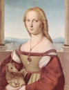 Raphael's 'Portrait of a Lady with a Unicorn.'