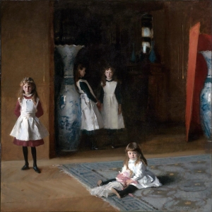 John Singer Sargent&#039;s &#039;The Daughters of Edward Darley Boit&#039;, 1882, Museum of Fine Arts, Boston.