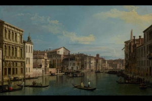 Canaletto&#039;s &#039;For the Grand Canal in Venice fom Palazzo Flangini to Campo San Marcuola,&#039; circa 1738.