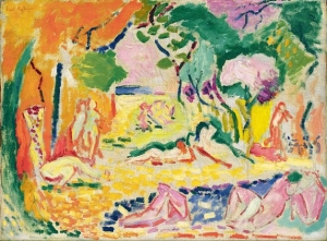 Henri Matisse&#039;s sketch for &#039;Le Bonheur de vivre,&#039; 1905-06.