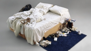 Tracey Emin&#039;s &#039;My Bed,&#039; 1998.