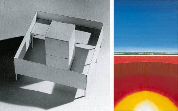 Lygia Clark&#039;s &#039;A Casa do Poeta&#039; (Maquete), 1964 and RIGHT: Hole to dishonest politicians be thrown away Project, 2011
