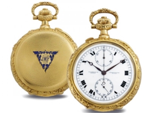 A 20-karat-gold Vacheron Constatin, with an estimate range of $250,000 to $500,000, will be sold at Christie&#039;s Important Watches sale on June 15.
