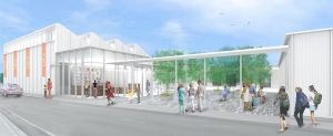 A rendering of the new Center for Maine Contemporary Art.
