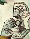 Pablo Picasso's 'Bust of a Man Writing,' 1971 will be offered at the sale of Jan Kruiger's collection at Christie's in November. 