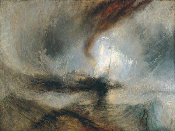 J.M.W. Turner&#039;s &#039;Steam-Boat off a Harbour&#039;s Mouth.&#039;