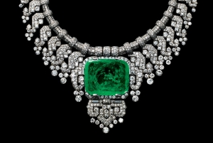 Necklace worn by Countess of Granard. Cartier London, special order, 1932. 