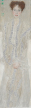 Klimt's “Portrait of Gertrud Loew,” painted in 1902.Credit