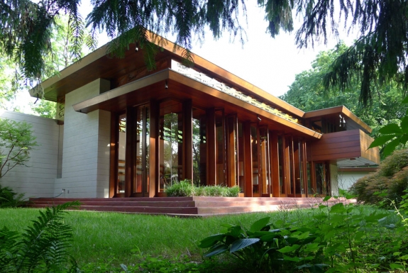 Frank Lloyd Wright&#039;s Bachman Wilson House. 