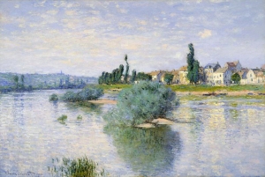 Claude Monet&#039;s &#039;The Seine at Lavacourt.&#039;