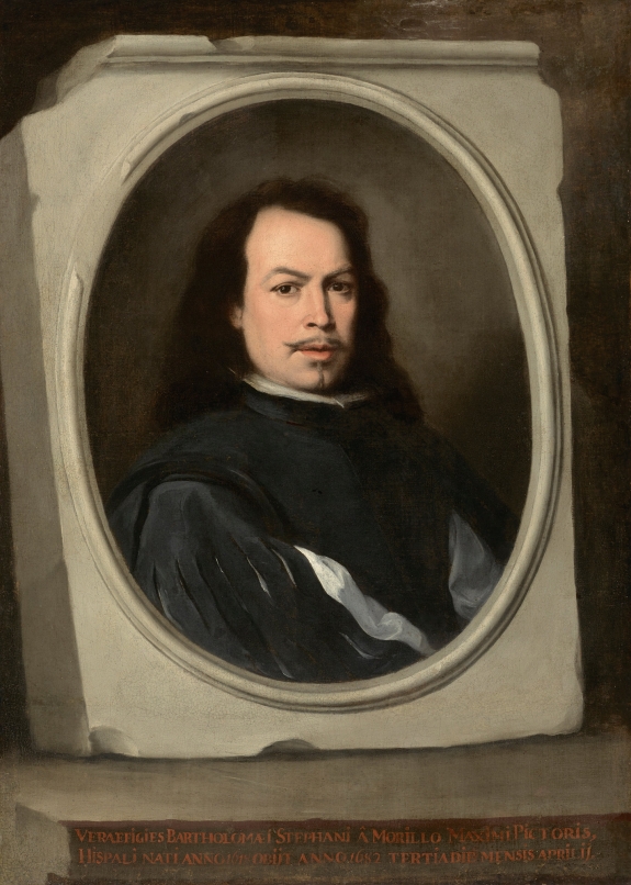 Bartolomé Esteban Murillo&#039;s self-portrait.