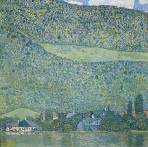 &quot;Litzlberg am Attersee&quot; (1915) by Gustav Klimt. 