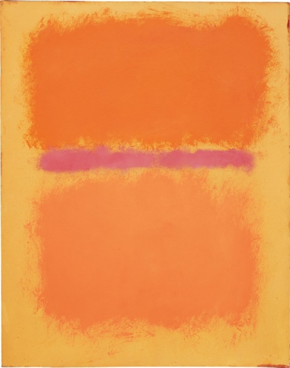 Mark Rothko&#039;s &#039;Untitled,&#039; 1959, sold for $4 million at Phillips. 