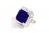 This exceptional Platinum, Sapphire and Diamond ring fetched $5,093,000 at Sotheby's.