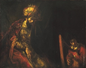 Rembrandt&#039;s &#039;Saul and David.&#039;