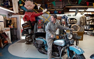 Mike Wolfe sells the picks he finds on “American Pickers” at his store, Antique Archaeology, near his home in LeClaire, Iowa.