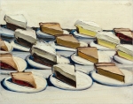 &quot;Pies,&quot; a 1961 painting by Wayne Thiebaud, is part of the second of two auctions of works from the estate of Allan Stone.