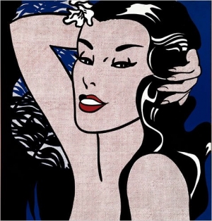 Roy Lichtenstein&#039;s &#039;Little Aloha,&#039; 1962.