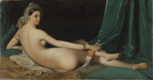 Jean-Auguste Dominique Ingres&#039; &#039;Odalisque,&#039; circa 1825–35.
