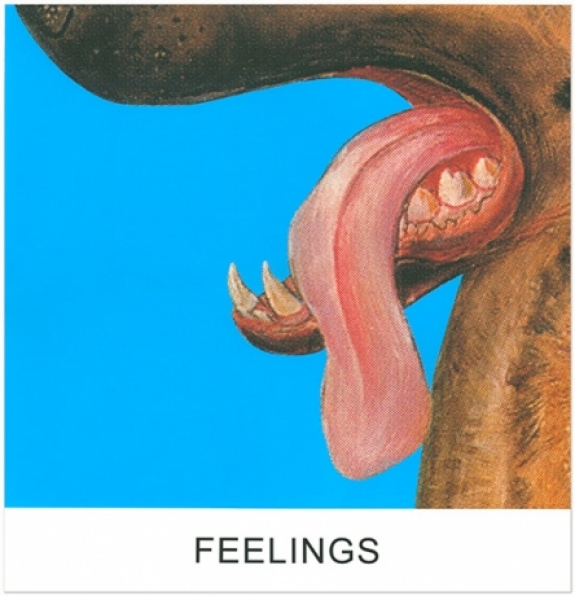 John Baldessari, &quot;Double Play: Feelings,&quot; 5 color screenprint.