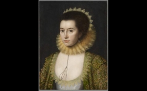 William Larkin&#039;s portrait of Lady Anne Clifford.