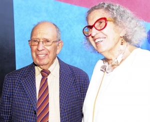 Philip Pearlstein and his wife, the painter, Dorothy Cantor