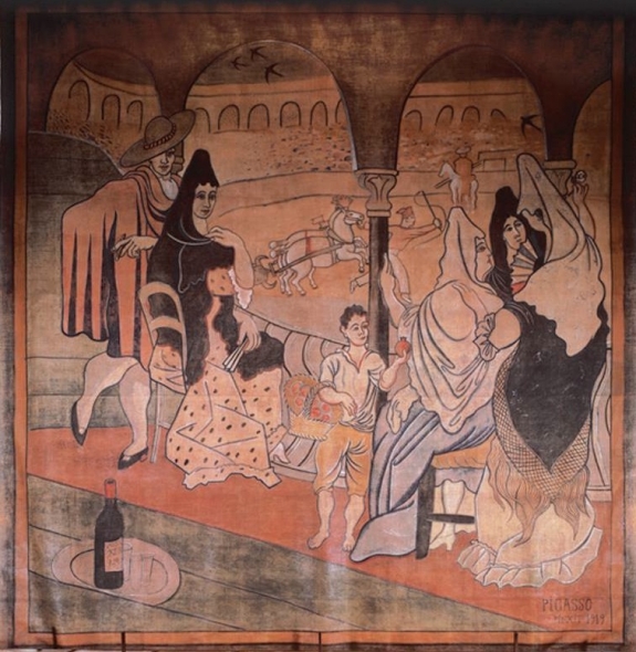 Pablo Picasso &quot;Le Tricorne,&quot; 1919. The Four Seasons, New York.