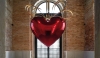 Jeff Koons "Hanging Heart."