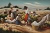 Thomas Hart Benton&#039;s &#039;Cotton Pickers,&#039; 1945.