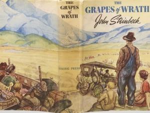 John Steinbeck&#039;s The Grapes of Wrath, New York: The Viking Press, 1939, Collection of the Estate of Carter Burden.