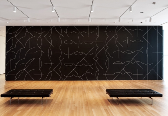 Sol LeWitt&#039;s &#039;Wall Drawing #260,&#039; 1975.