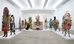 Installation View: Nick Cave at The School, Kinderhook, New York. 