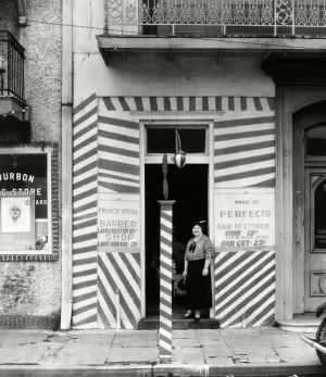 Walker Evans&#039; &#039;Sidewalk and Shopfront, New Orleans,&#039; 1935.