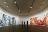 Takashi Murakami's installation at the Gagosian Gallery in Rome