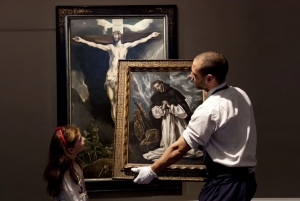 The two masterworks by El Greco offered at Sotheby&#039;s Old Masters sale in London on July 3, 2013.