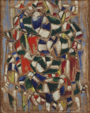 The fake Fernand Léger painting.