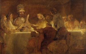 Rembrandt&#039;s &#039;The Conspiracy of the Batavians Under Claudius Civilis.&#039;