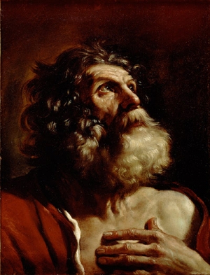 Guercino&#039;s &#039;Head of an old Man&#039; was donated to the Ashmolean Museum.