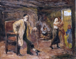 &quot;The Return of Tobias&quot; (1934) is one of the last paintings by German Jewish artist Max Liebermann. It is currently in the exhibition &quot;The Berlin Jewish Museum (1933-1938),&quot; and is to be restituted to the heirs of the artist. 