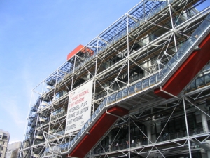 The Centre Georges Pompidou, Paris.