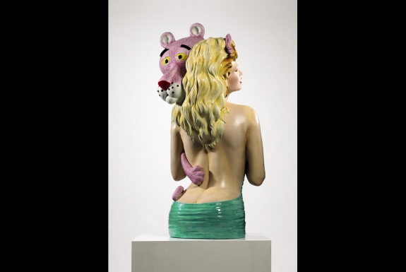 Pink Panther is a 20th-century masterpiece and one of the most iconic sculptures of Jeff Koons’s oeuvre. Photo: Sotheby&#039;s.