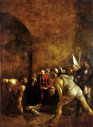 Caravaggio&#039;s &#039;The Burial of Saint Lucy.&#039;