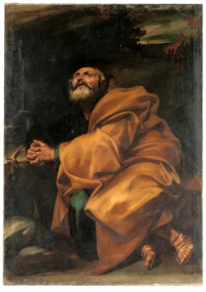 “The Penitent Saint Peter” (1612-13) by Jusepe de Ribera.