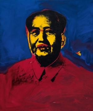 Andy Warhol&#039;s portrait of Mao Zedong (1973)