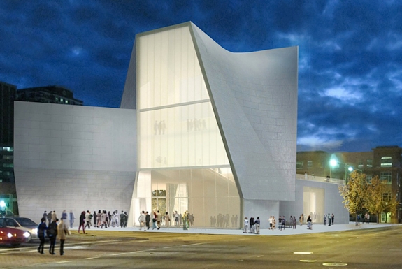 A rendering of Virginia Commonwealth University&#039;s Institute for Contemporary Art.