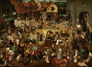  Pieter Bruegel the Elder&#039;s &#039;The Fight Between Carnival and Lent.&#039;