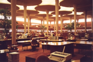 Interior of S.C. Johnson Research Tower.